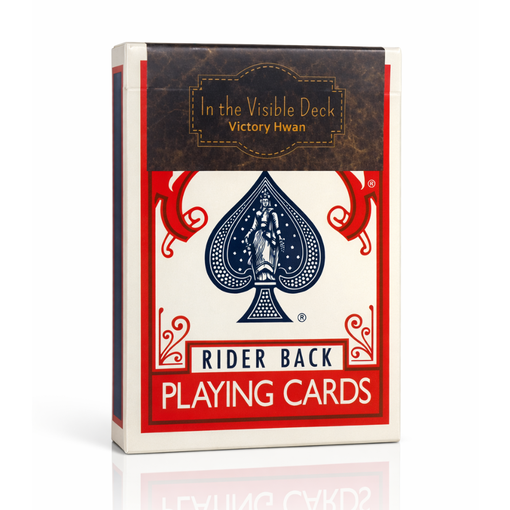In the Visible Deck RED (Gimmicks and Online Instruction by Victory Hwan