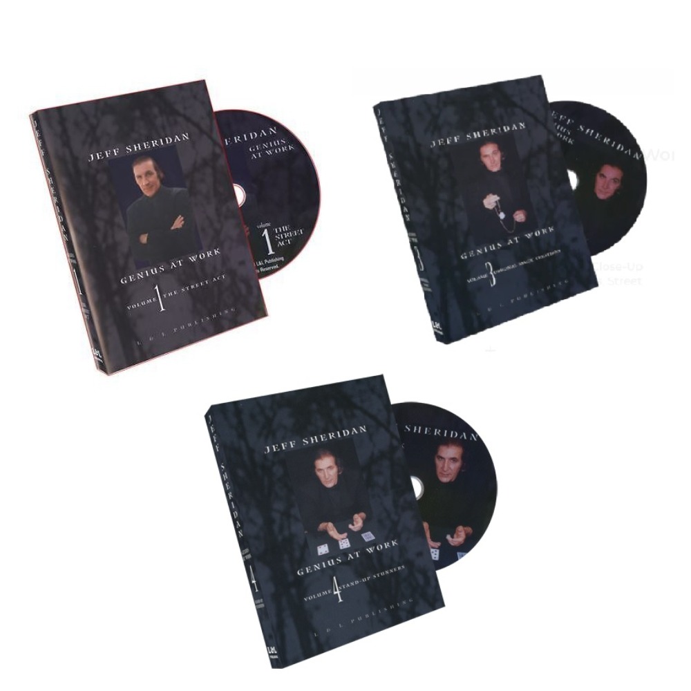 Jeff Sheridan Genius At Work (V1,3,4)