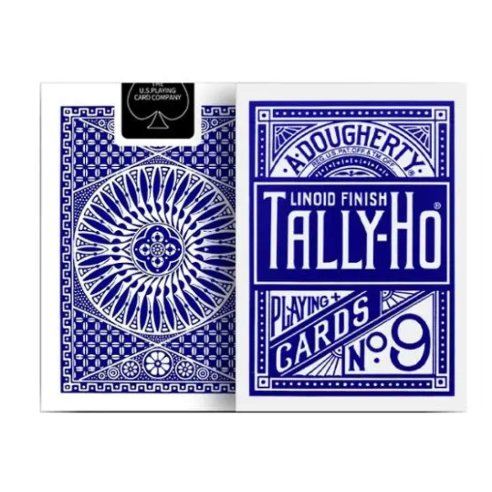 Cards Tally Ho Circle Back Poker size (Blue)