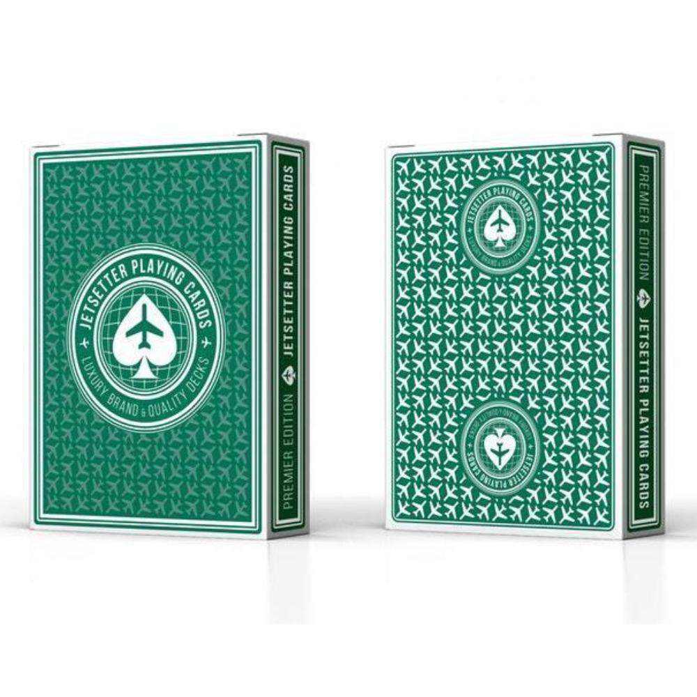 Premier Edition in Jetsetter Green by Jetsetter Playing Cards