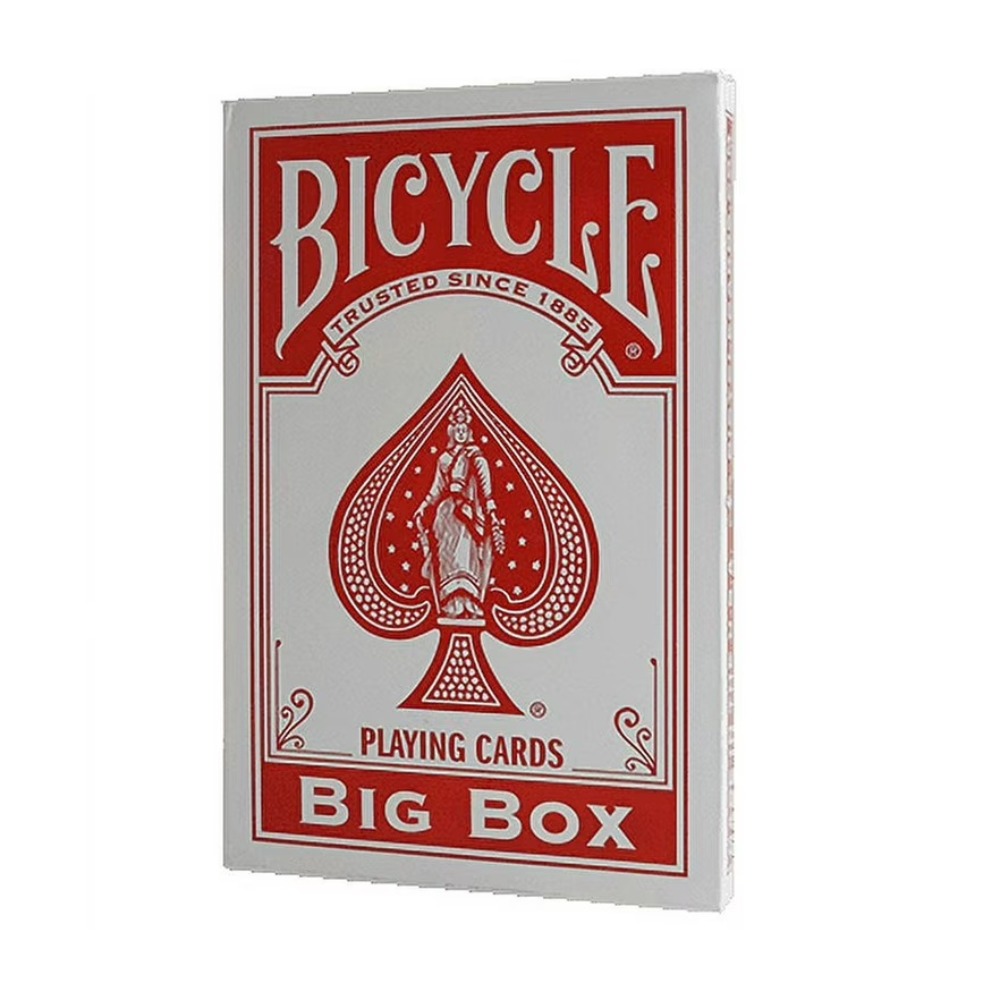 Big Bicycle Cards (Jumbo Bicycle Cards, Red)