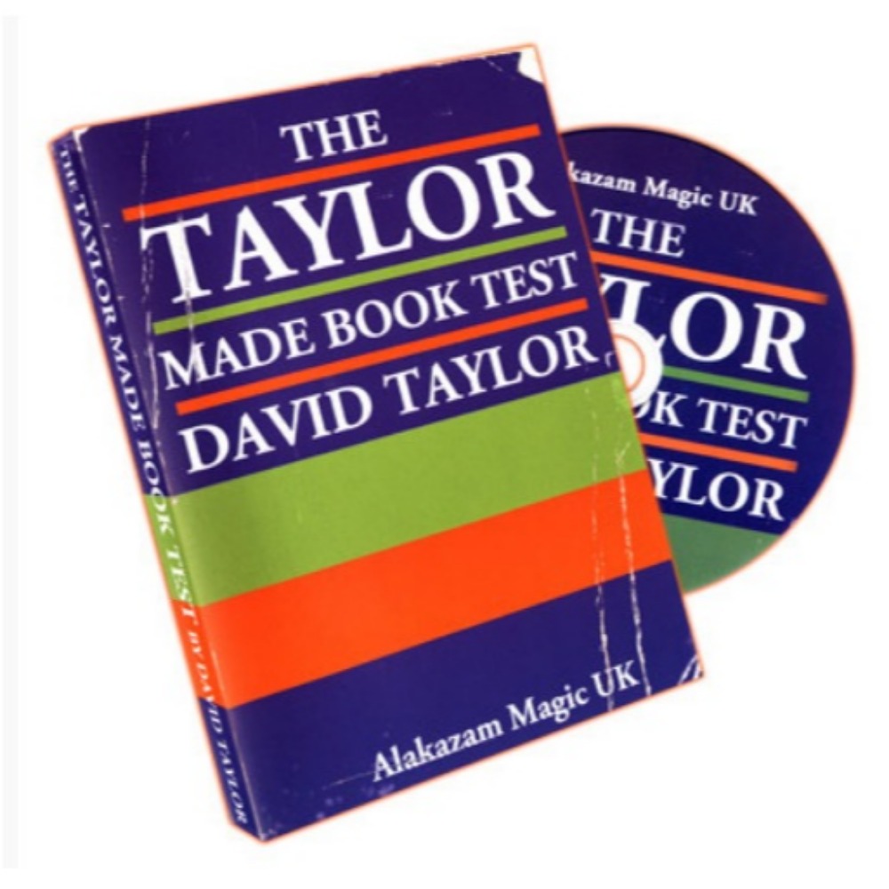 Taylor Made Book Test by David Taylor