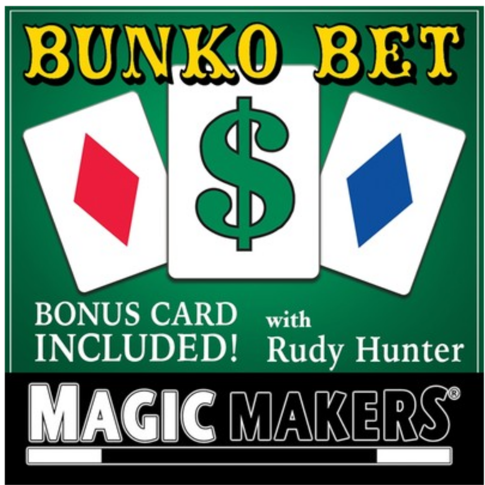 Bunko Bet Special Bicycle Cards by Rudy T. Hunter