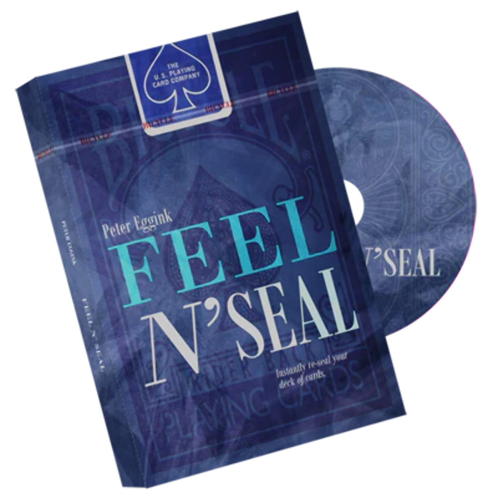Feel N' Seal Red (DVD and Gimmick) by Peter Eggink
