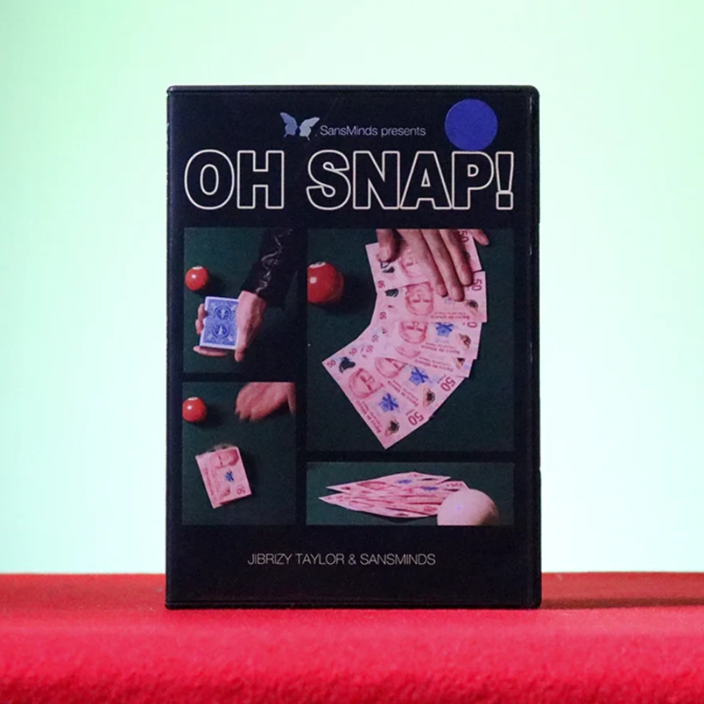 OH SNAP! (DVD and Gimmick) by Jibrizy Taylor and SansMinds