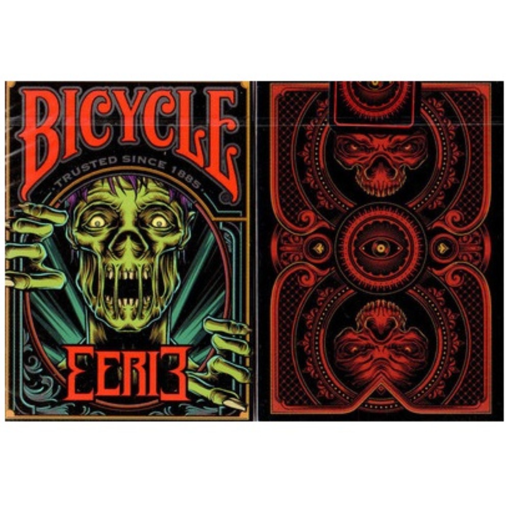 Bicycle Eerie Deck (Red) by Gambler's Warehouse