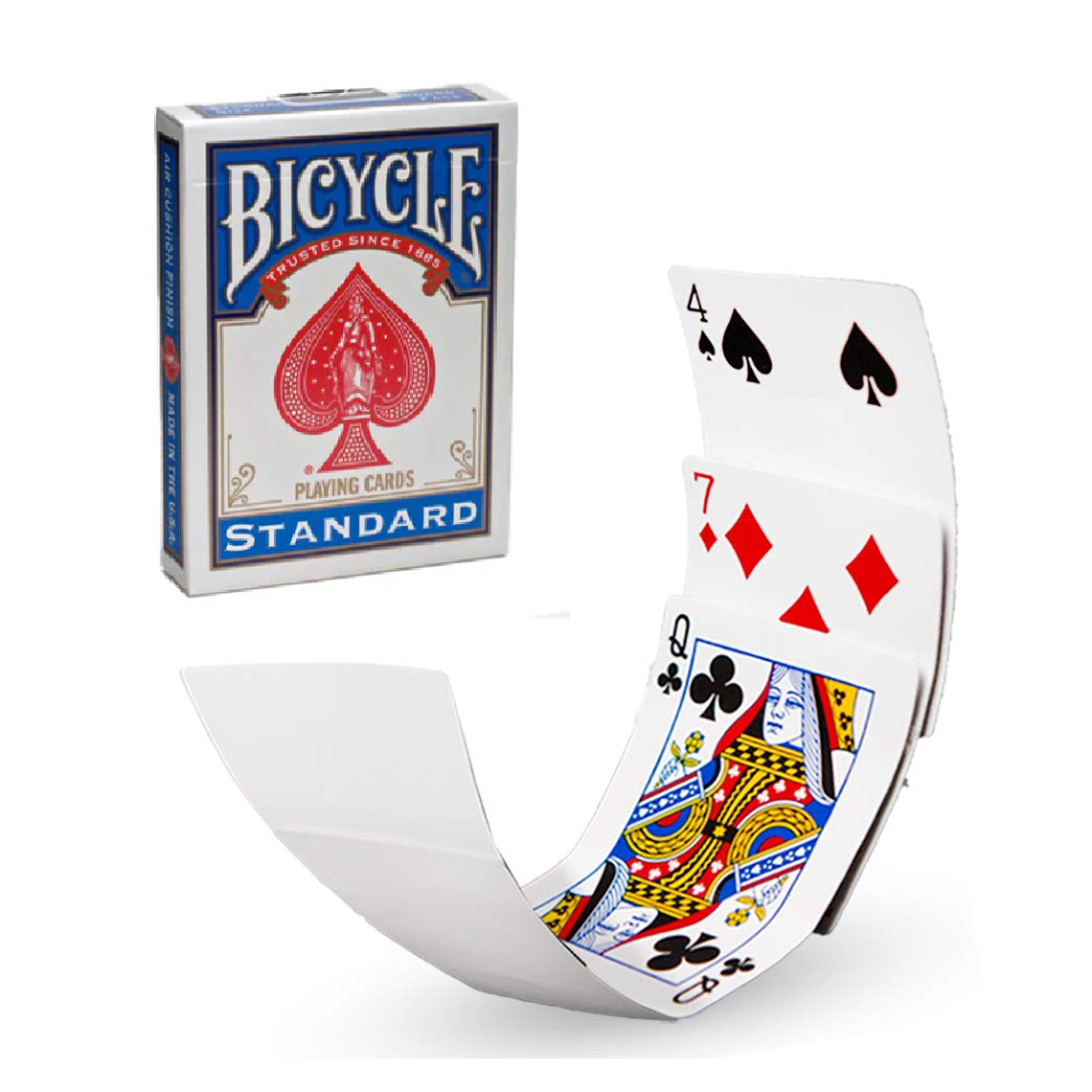 Blank Back Bicycle Deck ((Box color varies))