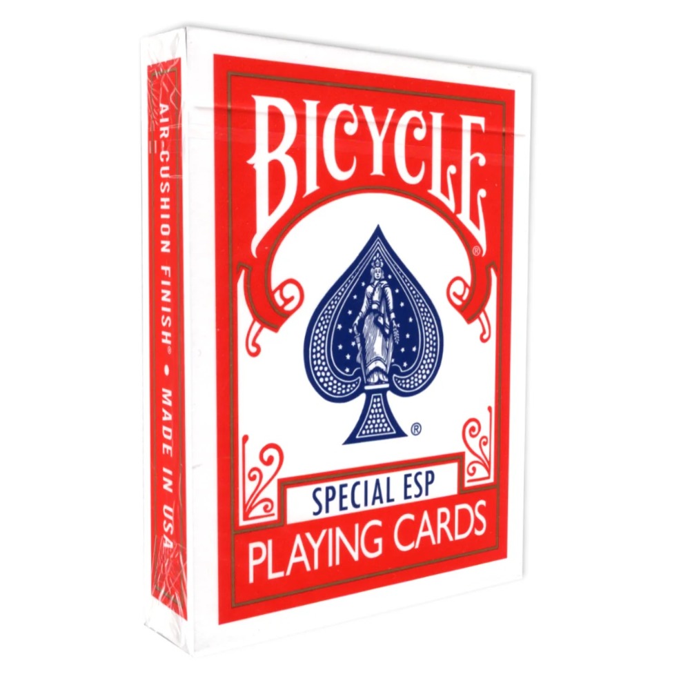 Bicycle Special ESP Red Playing Cards (plus 15 Online Effects)