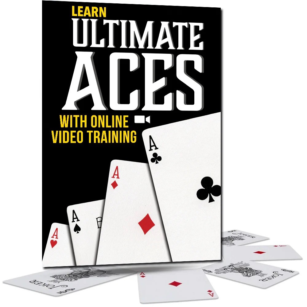 Ultimate Aces (DVD + Gimmick) by Magic Makers