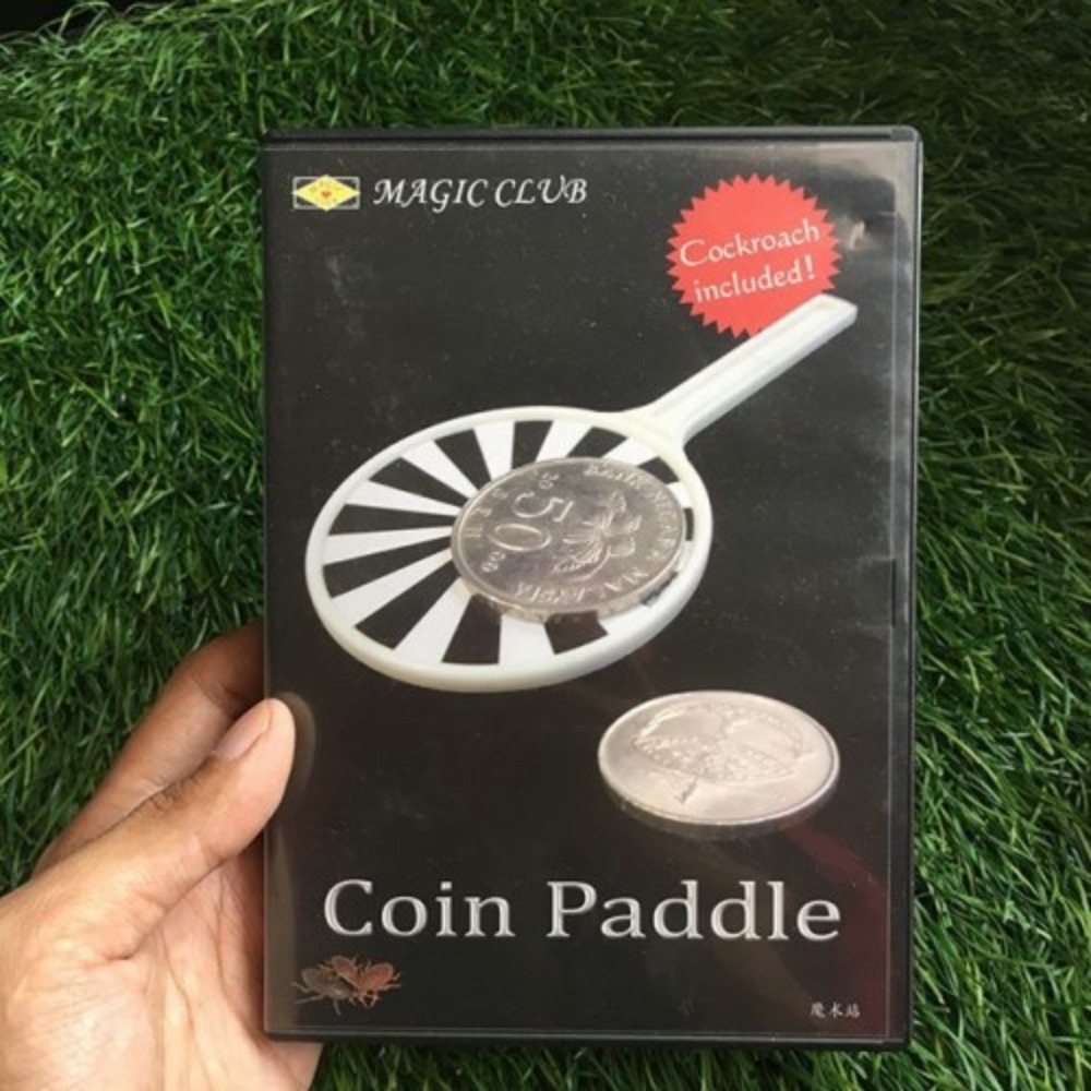 Coin Paddle Magic (DVD + Gimmick) by Magic Club